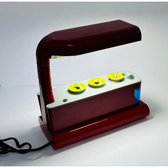 AeroGarden Red Indoor Hydroponic Garden System Countertop LED Grow Light 3-Pod C - Picture 16 of 16